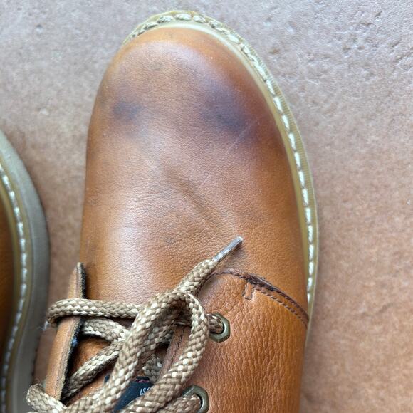 Georgia Boot Company Mens Rugged Brown Chukka Wedge Work Boots size 9.5 - Picture 12 of 15